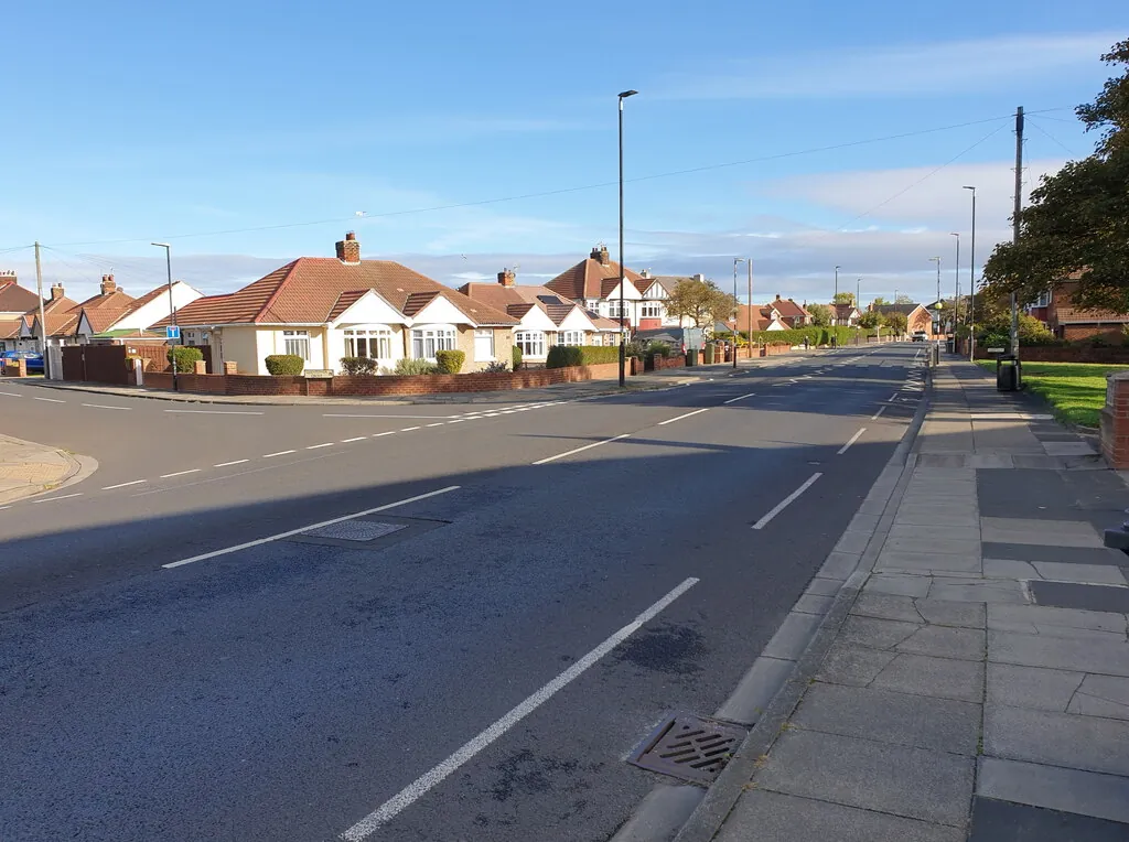 Houses on Station Lane, Seaton Carew, Hartlepool